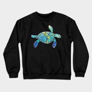Cool turtle sea mandala t-shirt Crewneck Sweatshirt